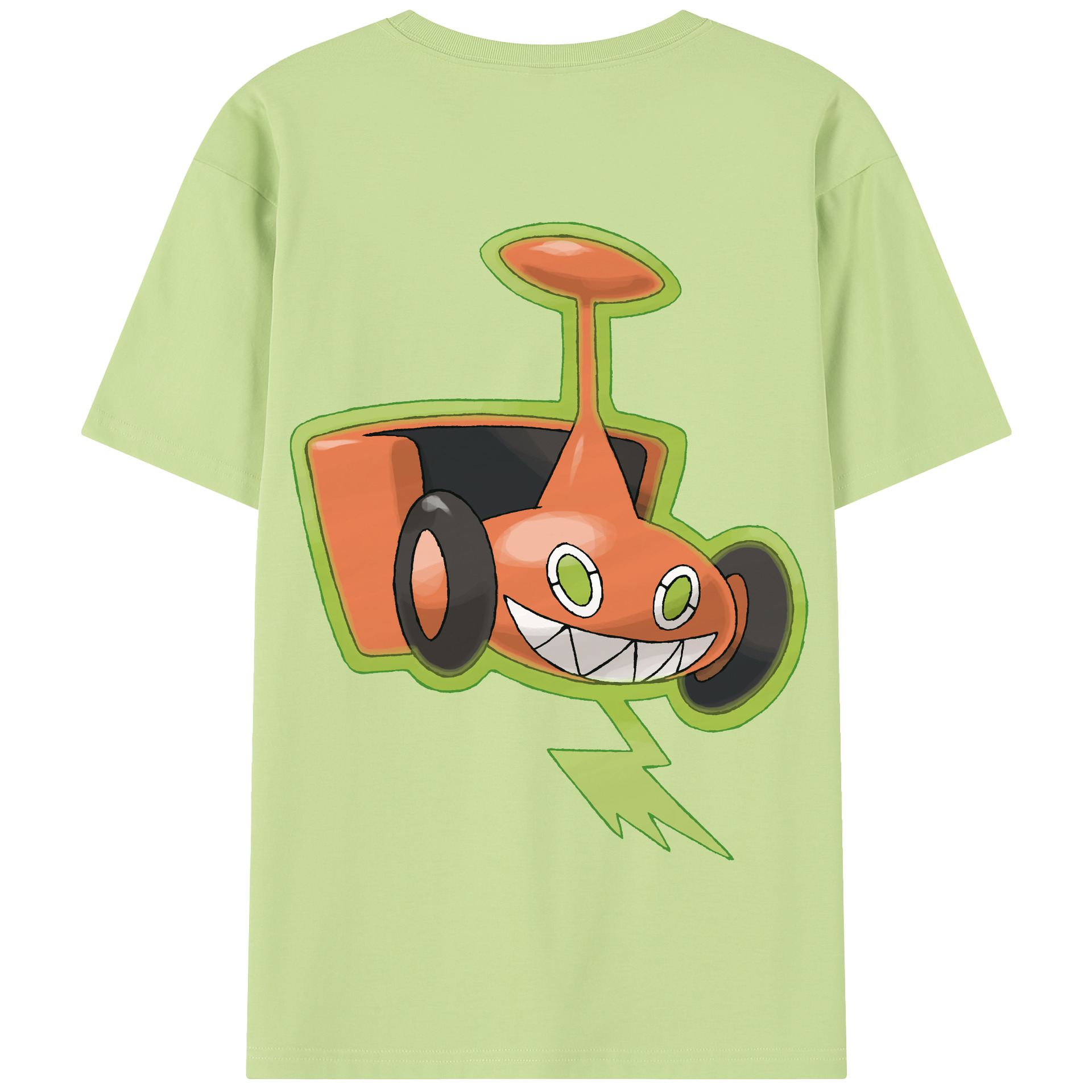 （画像用） ポケットモンスター Pokémon 綿100％半袖Tシャツ（背面プリント）
